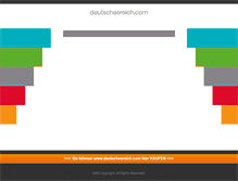 Tablet Screenshot of deutschesreich.com